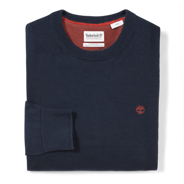 Timberland | Round neck sweater in organic cotton williams river